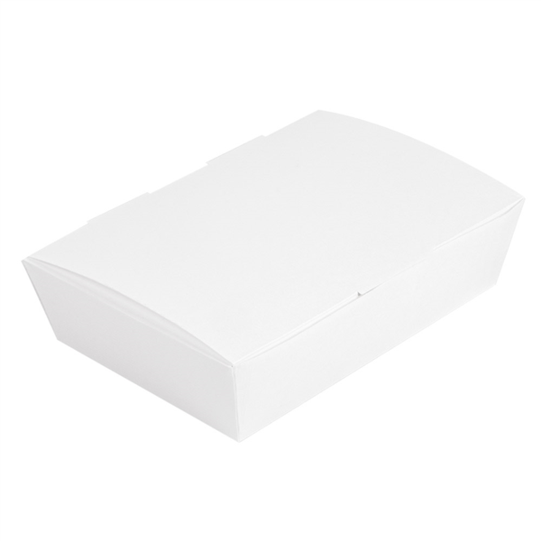 [235.16] CAJAS "LUNCH BOX" TAPA 'THEPACK' 1000 ML (32 oz) 230 G/M2 20,5x14,6x5 CM BLANCO CARTÓN ONDULADO NANO-MICRO (360 UNID.)