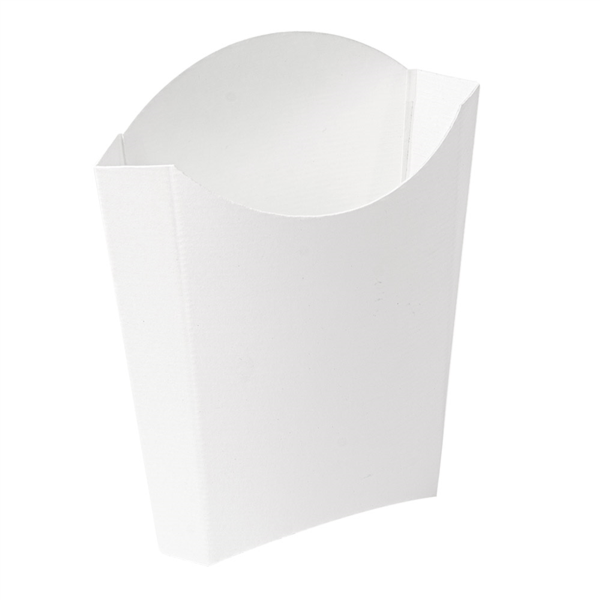 [251.79] Cajetillas Fritas Jumbo 'Thepack' 165 G 230 G/M2 13,5X8,5X16 Cm Blanco Cartón Ondulado Nano-Micro (1200 Unid.)