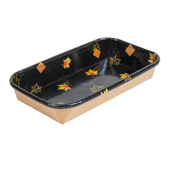 Recipientes Para "Sushi" 20Pe + 280 +16Pe G/M2 16X9,1X2,4 Cm Negro Kraft (800 Unid.)
