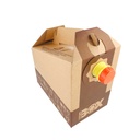 Bag In Box 5 L - 160 Oz Marrón Cartón (25 Unid.)