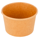 Tarrinas Helados 120 Ml 210 + 18 Pe G/M2 Ø7,7X4,7 Cm Marrón Cartoncillo (2000 Unid.)
