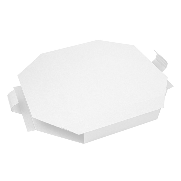 [254.86] Caja Para Paella 375 G/M2 50,5X50,5X5 Cm Blanco Cartón (100 Unid.)