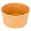 TARRINAS HELADOS 150 ML 250 + 18 PE G/M2 Ø8,5x4,5 CM MARRÓN CARTONCILLO (2000 UNID.)