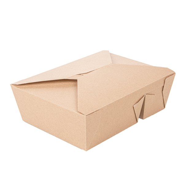 CAJAS AMERICANAS 2 COMPART. 'THEPACK' 1320 + 660 ML 240 + 12PP G/M2 19,6x14x6,2 CM NATURAL CARTÓN ONDULADO NANO-MICRO (200 UNID.)