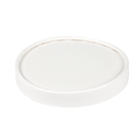 TAPAS TARRINAS HELADOS 300 ML 280 + 18 PE G/M2 Ø10 CM BLANCO CARTONCILLO (1000 UNID.)