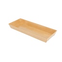 BARQUILLAS 250 + 12,5 PE G/M2 19x8,5x3,5 CM NATURAL KRAFT (1000 UNID.)