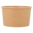 TARRINAS HELADOS 300 ML 250 + 18 PE G/M2 Ø10x5,5 CM NATURAL CARTONCILLO (2000 UNID.)