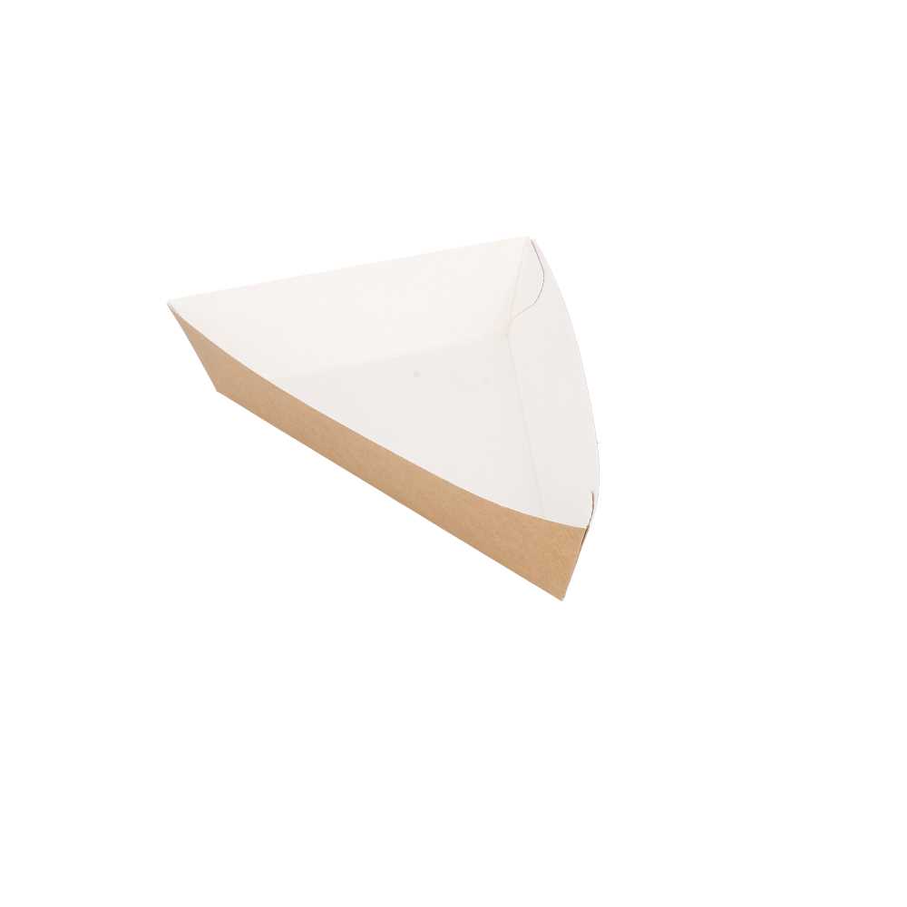 BARQUILLAS TRIANGULARES 'THEPACK' 220 G/M2 14,5x19x3,5 CM NATURAL CARTÓN ONDULADO NANO-MICRO (900 UNID.)