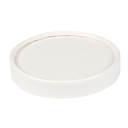 Tapas Tarrinas Helados 180 Ml 280 + 18 Pe G/M2 Ø8,7 Cm Blanco Cartoncillo (1000 Unid.)