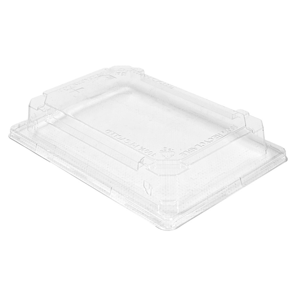 [267.93] TAPAS PARA CÓDIGO 267.92 17,1x12x3 CM TRANSPARENTE RPET (156 UNID.)