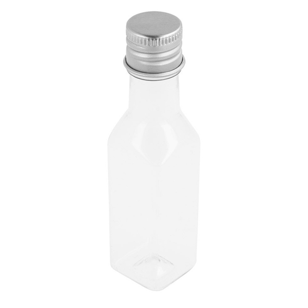 Botellas Con Tapón Aluminio 35 Ml Ø2,5X9,6 Cm Transparente Pet (100 Unid.)