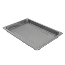 RECIPIENTES PARA "SUSHI" 442 ML 22,9x15,5x2,1 CM PLATEADO RPET (140 UNID.)