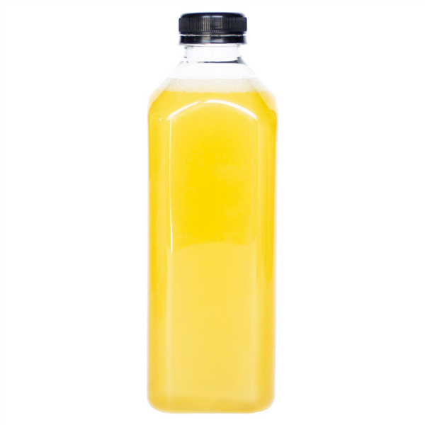 BOTELLAS 1 L 7,6x7,6x22,6 CM TRANSPARENTE RPET (70 UNID.)