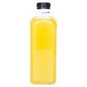 BOTELLAS 1 L 7,6x7,6x22,6 CM TRANSPARENTE RPET (70 UNID.)