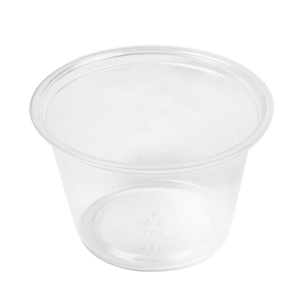 [130.12] PEQUEÑAS TARRINAS MICROONDABLES 120 ML Ø7,4x4,6 CM TRANSPARENTE PP (2500 UNID.)