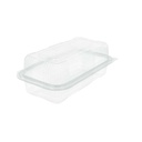 RECIPIENTES PASTELERÍA + TAPA 750 ML 10,8x20,5x7,5 CM TRANSPARENTE RPET (600 UNID.)