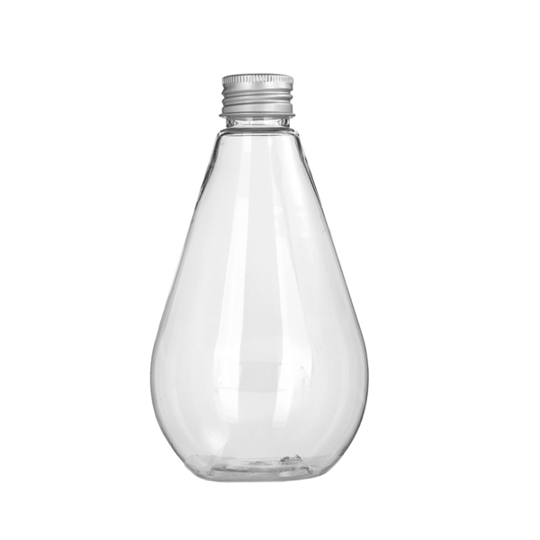 Botellas Gota Con Tapón Aluminio 300 Ml Ø7,5X13,7 Cm Transparente Pet (150 Unid.)