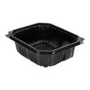 RECIPIENTE 1000 ML 19,4x16,4x6,4 CM NEGRO PP (600 UNID.)