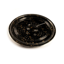 120 U. RECIPIENTES + TAPAS PARA SUSHI Ø32x5 CM NEGRO PS (120 UNID.)