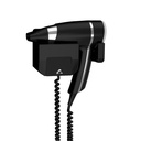 SECADOR DE PELOS BRITONY NEGRO CON SOPORTE FRONTAL