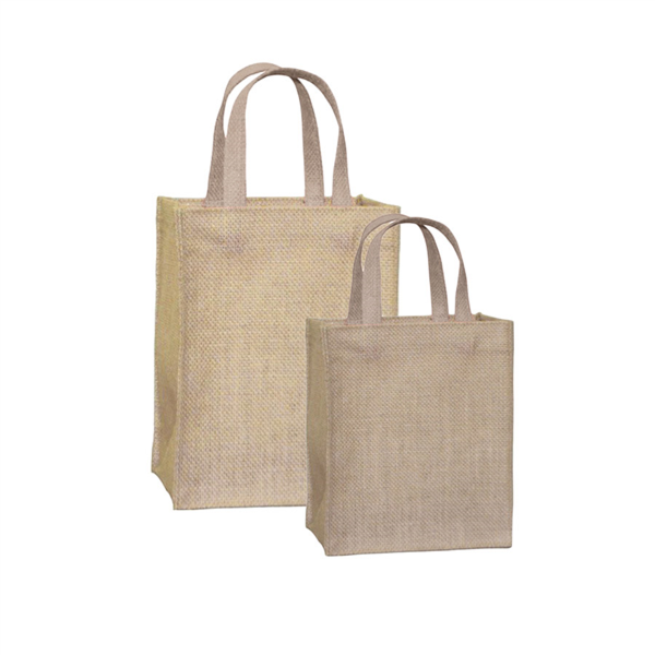 [804.02] Bolsas 12+10X15 Cm Natural Yute (10 Unid.)