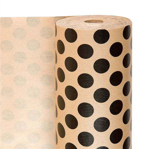 [192.53] PAPEL ENVOLTORIO - TOPOS 60 G/M2 0,7x100 M NATURAL KRAFT VERJURADO (1 UNID.)