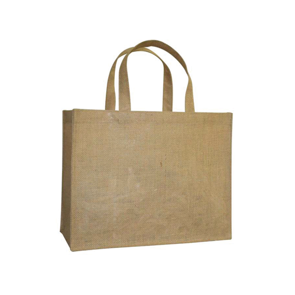 [220.79] Saco Sin Decorar Con Asas 260 G/M2 38,5+18X30,5 Cm Natural Yute (10 Unid.)
