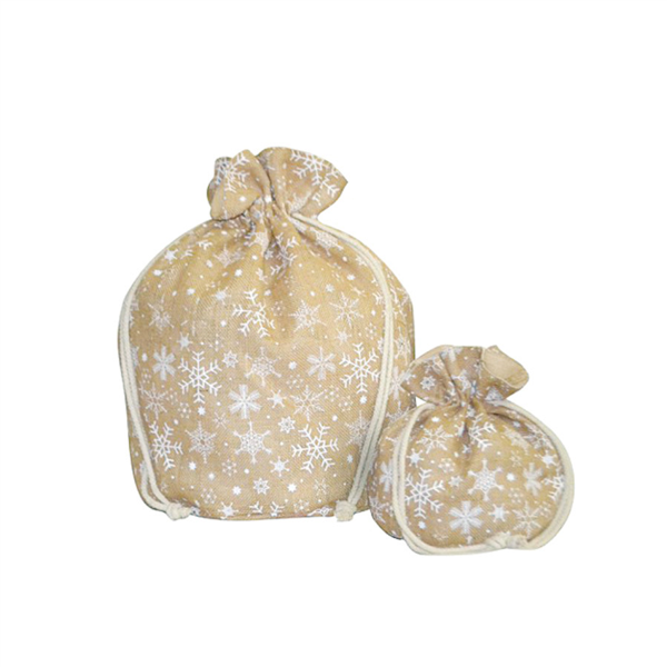 [804.03] BOLSAS - STARS 38x56 CM NATURAL YUTE (10 UNID.)