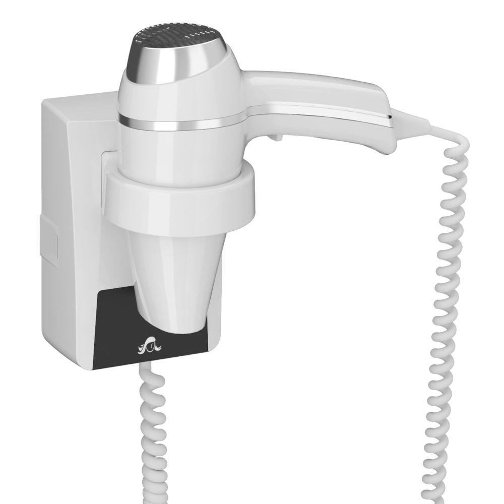 [8221195] SECADOR DE PELOS CLIPPER II BLANCO CON SOPORTE