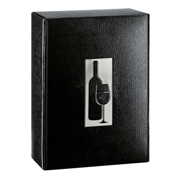 [188.77] 30 U. Estuches 3 Botellas 34X28X9 Cm Negro Cartón (1 Unid.)