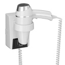 SECADOR DE PELOS CLIPPER II BLANCO CON SOPORTE Y TOMA