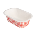 BARQUILLAS TERMOSELLABLES 'VICHY' 480 ML 390 G/M2 + 25G/M2 PET 16x10x5,5 CM BLANCO CARTÓN (1000 UNID.)