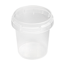 RECIPIENTES INVIOLABLES 50 ML Ø 4,8x5 CM TRANSPARENTE PP (2688 UNID.)