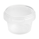 RECIPIENTES INVIOLABLES 30 ML Ø 4,8x3,1 CM TRANSPARENTE PP (3840 UNID.)