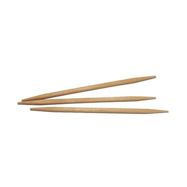 [112.53] Palillos Redondos 6,8 Cm Natural Madera (1000 Unid.)