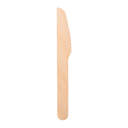 CUCHILLOS 14 CM NATURAL MADERA (100 UNID.)