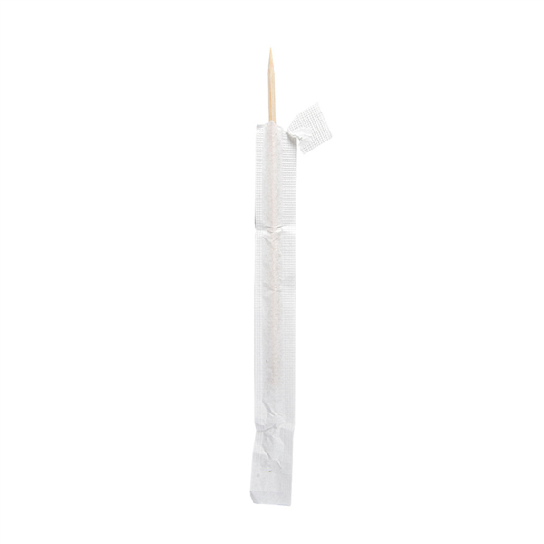 [112.50] BROCHETAS CARACOLES ENFUNDADAS 15 (h) CM NATURAL MADERA (1000 UNID.)