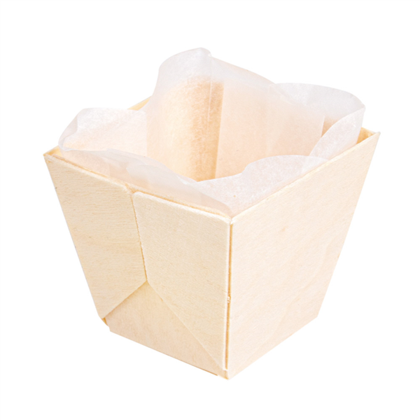 [254.04] BARQUILLAS MADERA + MOLDES SILICONADOS 50 ML 5x5x4,5 CM NATURAL MADERA (300 UNID.)