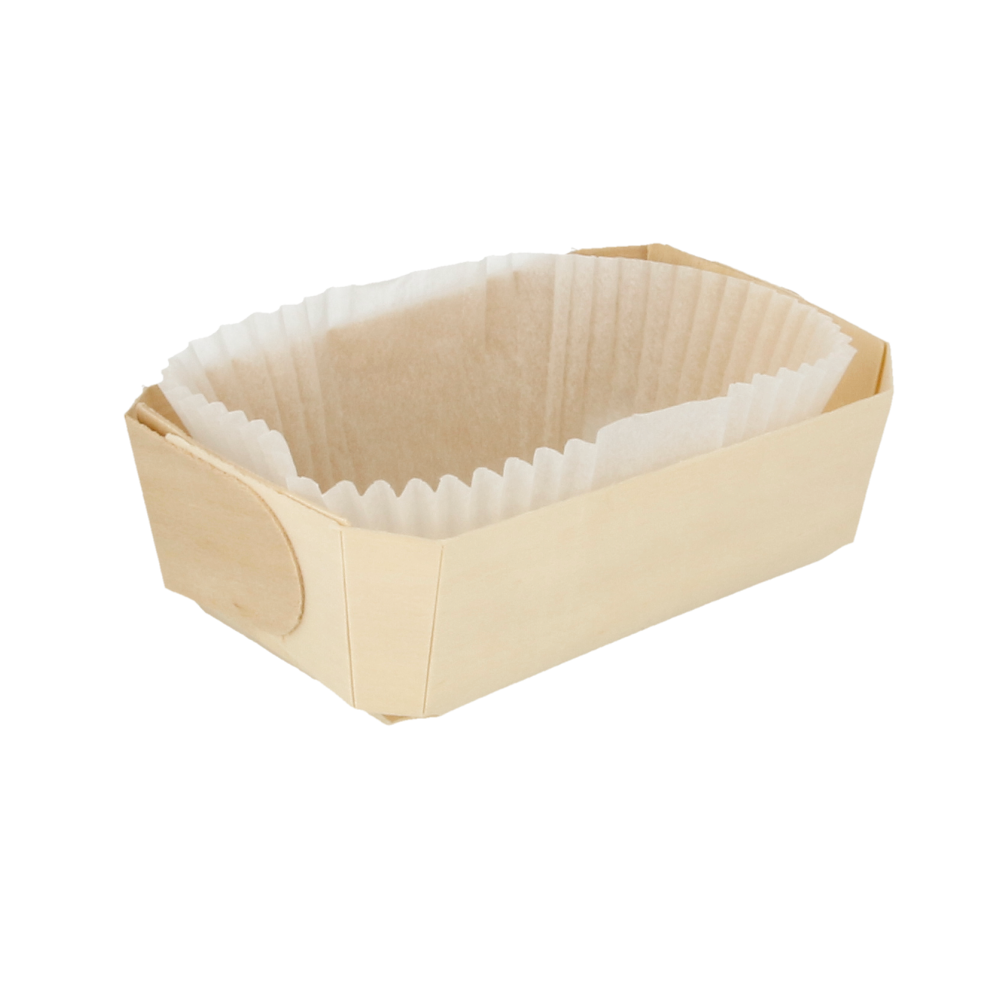 [154.94] 300 U. BARQUILLAS MADERA + MOLDES SILICONADOS 800 ML 18,5x11,5x5,5 CM NATURAL MADERA (300 UNID.)