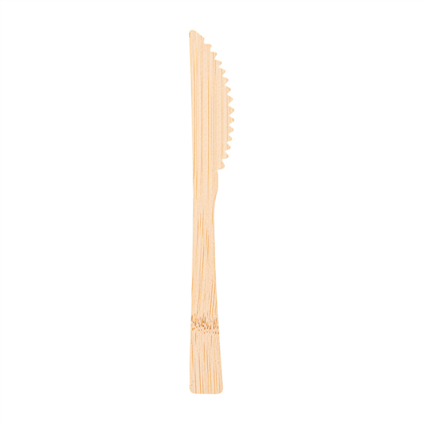 [232.51] CUCHILLOS 17 CM NATURAL BAMBÚ (100 UNID.)