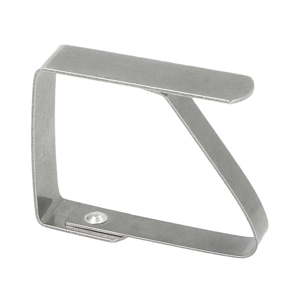 [104.91] PINZAS SUJETA MANTELES 4,7x4x1,2 CM METAL ACERO (144 UNID.)