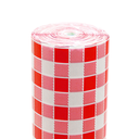 MANTEL EN ROLLO 'ANETO - VICHY' 48 G/M2 1,20x100 M BLANCO CELULOSA (4 UNID.)