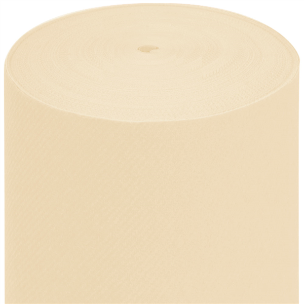 MANTEL PRECORTADO - 60 SEGMENTOS 55 G/M2 120x120 CM MARFIL AIRLAID (4 UNID.)