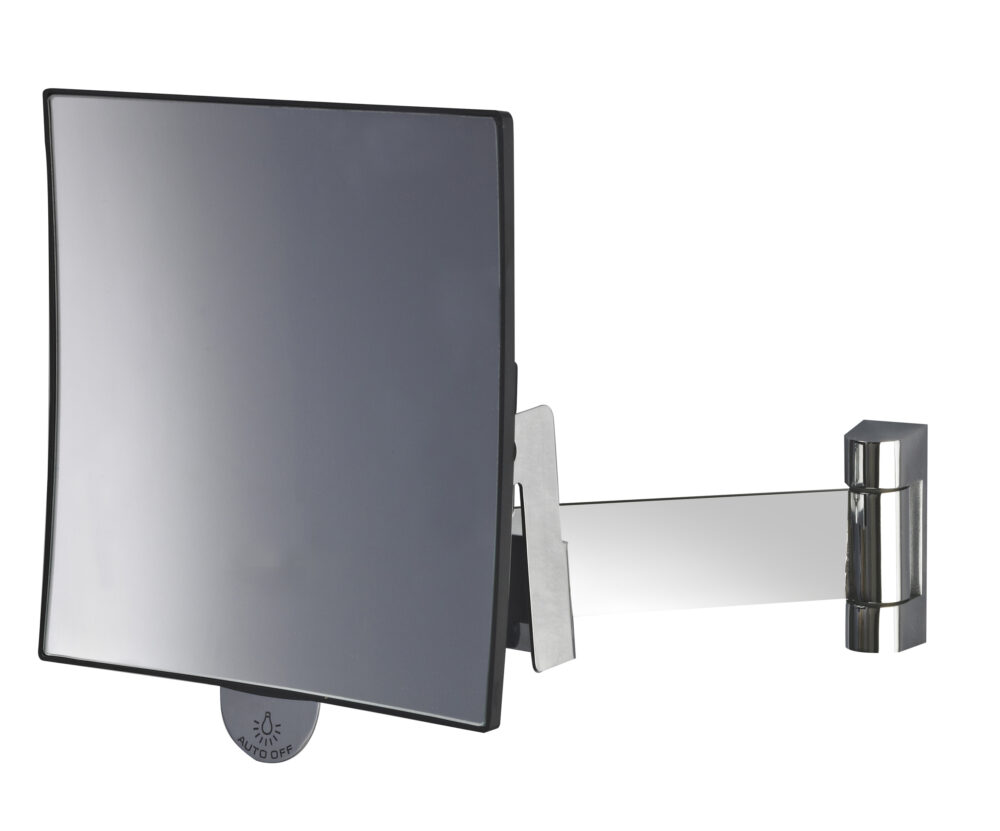 [866966] Espejo Iluminado Eclips Cuadrado Brazo Plano Simple