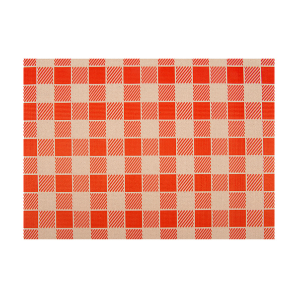 MANTELINES - RECICLADOS 'VICHY' 80 G/M2 31x43 CM NATURAL PAPEL (1000 UNID.)