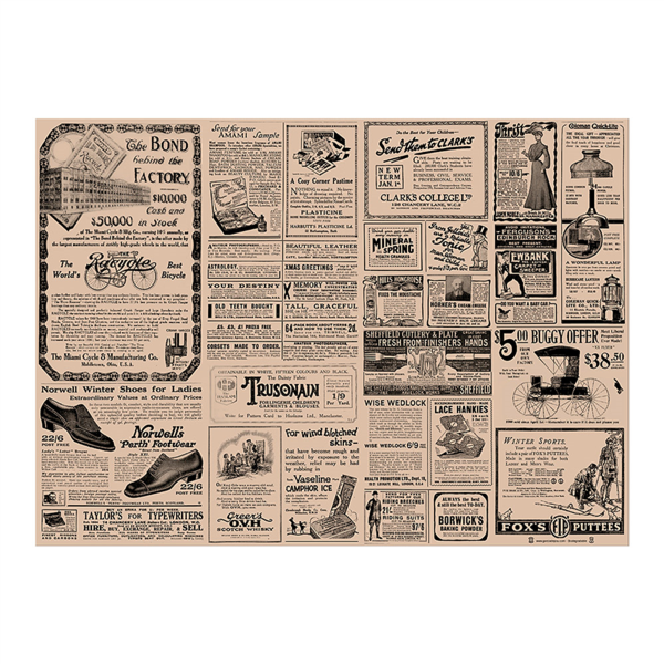 [266.05] MANTELINES - RECICLADOS 'TIMES' 80 G/M2 31x43 CM NATURAL PAPEL (1000 UNID.)