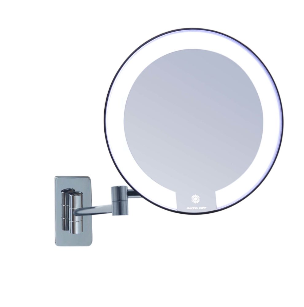 [8661304] ESPEJO BRAZO TUBULAR DE CROMO BRILLANTE COSMOS