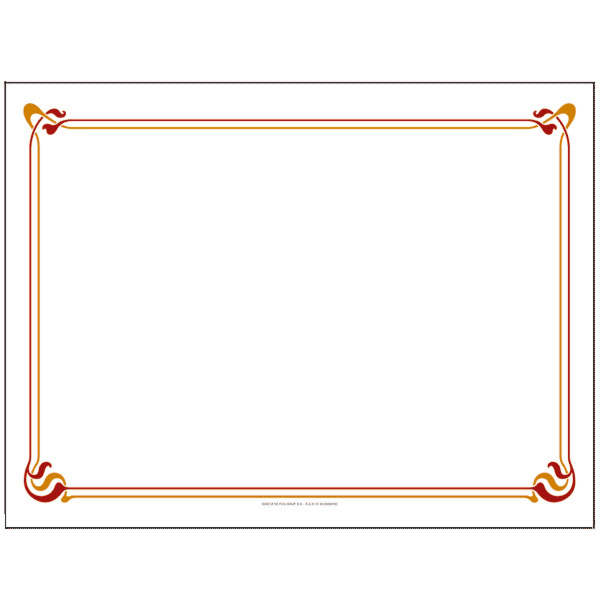 MANTELINES MARRÓN & OCRE 'MAXIM' 48 G/M2 35x50 CM BLANCO CELULOSA (2000 UNID.)