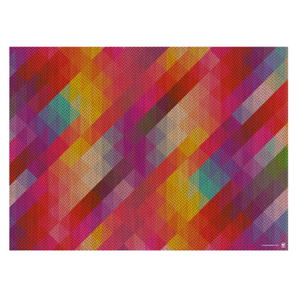 Mantelines Offset 'Geometric' 70 G/M2 30X42 Cm Cuatricromía Papel (2000 Unid.)