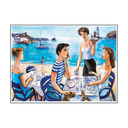 MANTELINES OFFSET 'BUENOS DÍAS MEDITERRÁNEO" 70 G/M2 31x43 CM CUATRICROMÍA PAPEL (2000 UNID.)